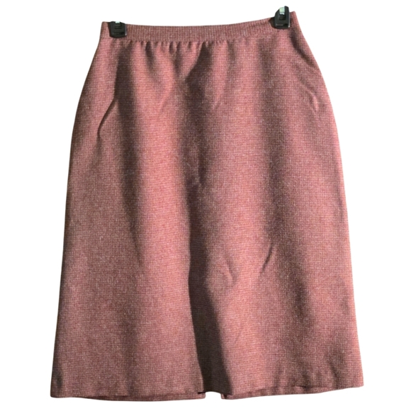 1970s Vintage Wool Tweed Skirt, Unbranded, 26" Waist - Picture 1 of 15